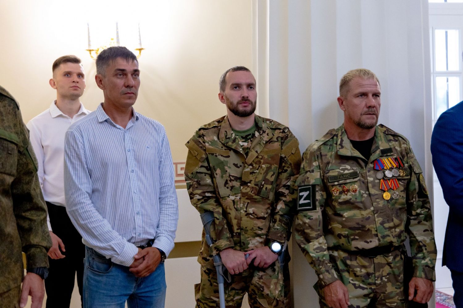 Участники СВО в Воинском храме